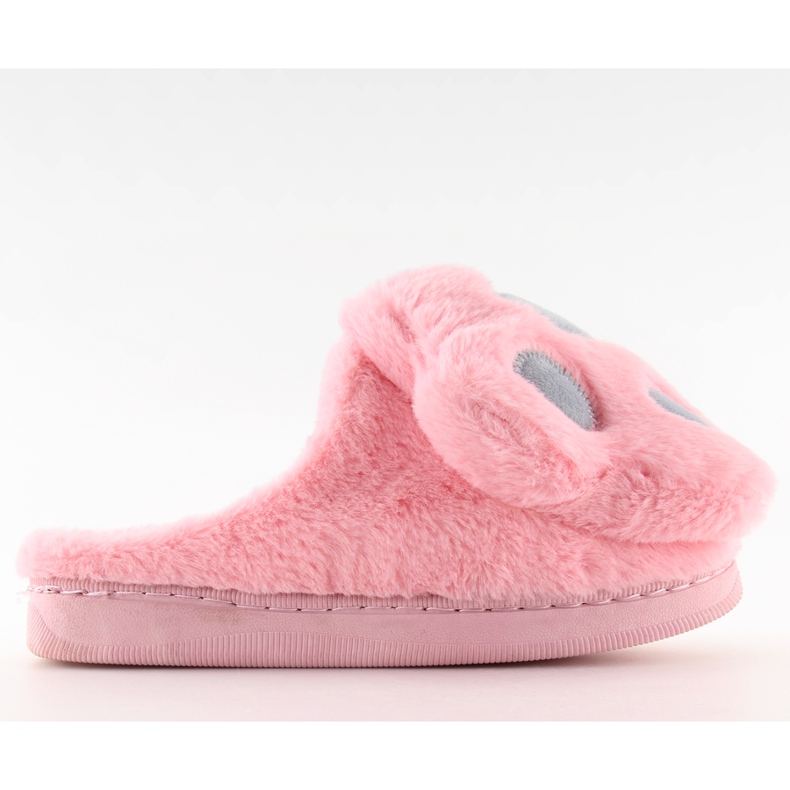 Naisten tossut vaaleanpunainen ja harmaa DD93 W.PINK