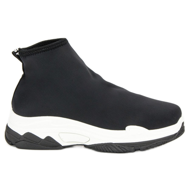 Muodikkaat urheilukengät musta