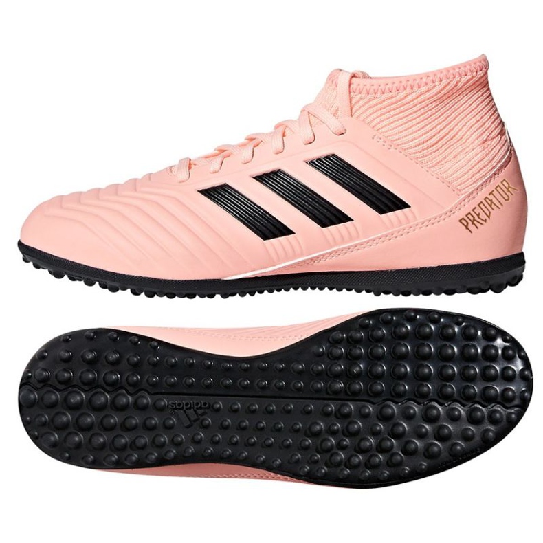 Sisäkengät adidas Predator Tango 18.3 J TF Jr DB2331 vaaleanpunainen