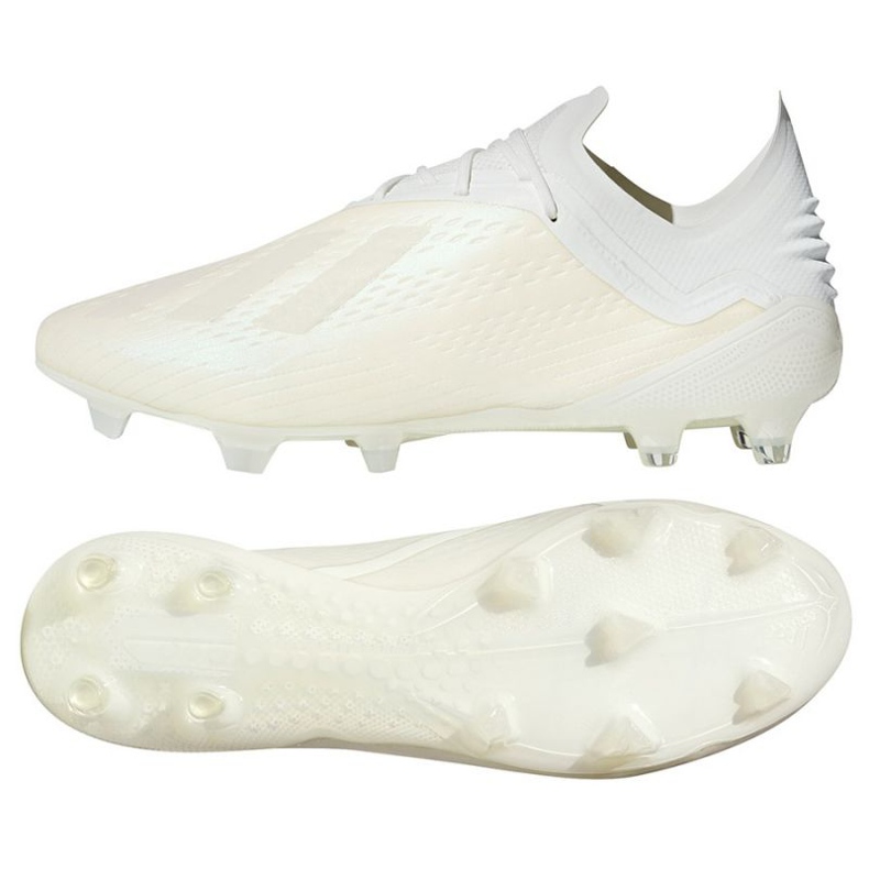 Adidas X 18.1 Fg M DB2247 jalkapallokengät valkoinen