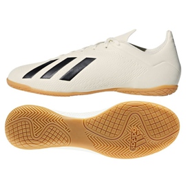 Sisäkengät adidas X Tango 18.4 In M valkoinen