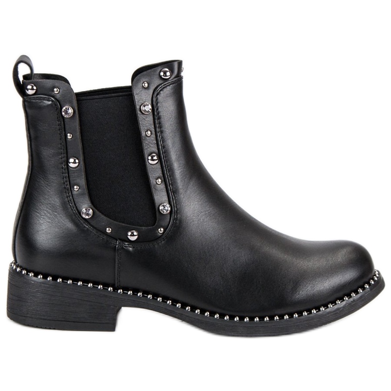 Erynn Rock Boot Jodhpur saappaat musta