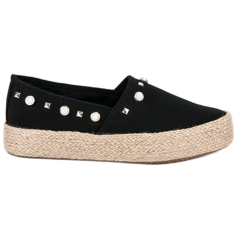 J. Star Mustat espadrillit