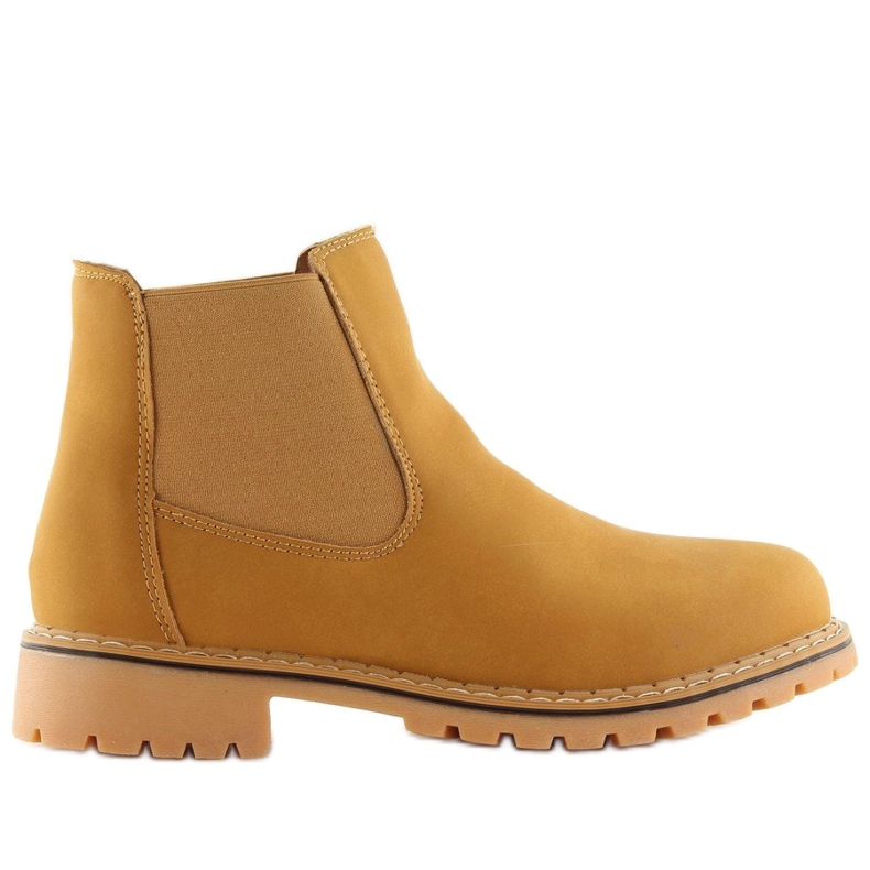 Chelsea saappaat kameli 1367 Camel keltainen