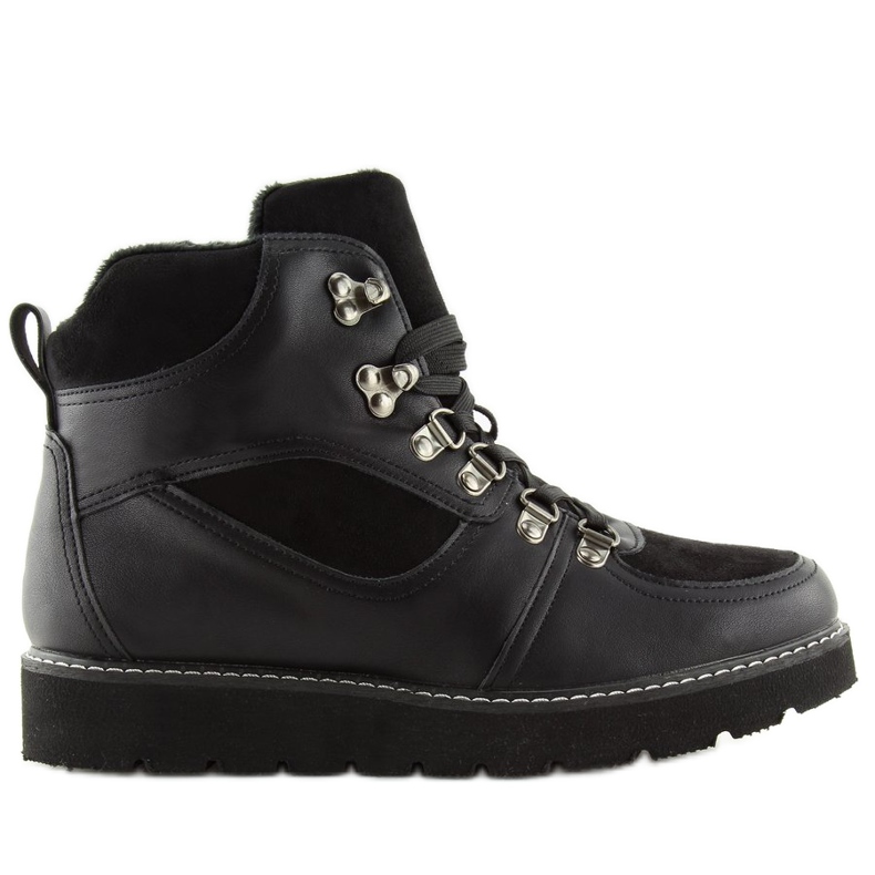 Musta naisten trappers 769-PA Black