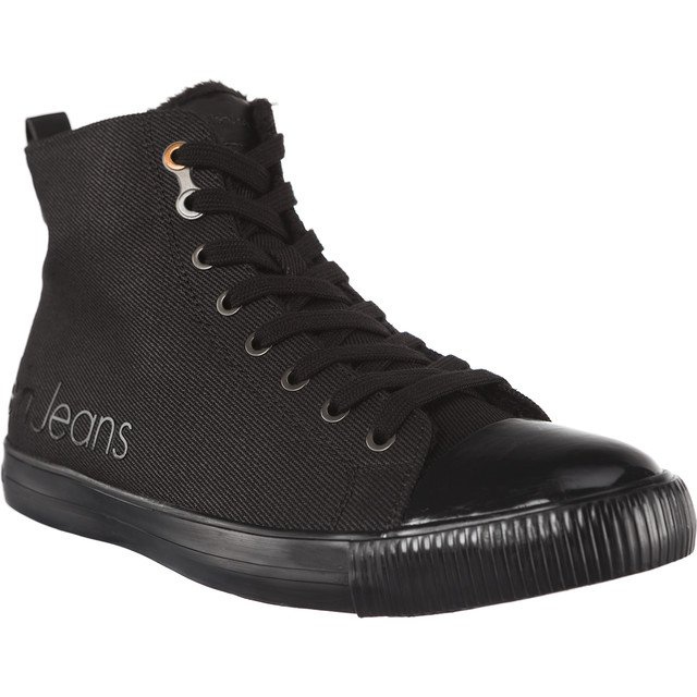 Calvin Klein Aron Waxy Twill Blk musta