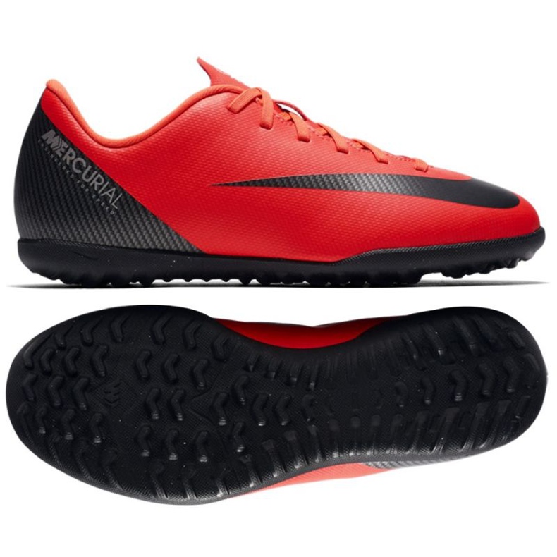 Nike Mercurial Vaporx 12 jalkapallokengät punainen