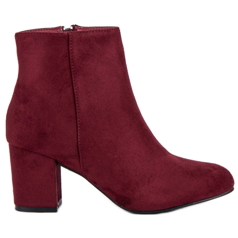 Mannika Mokkanahkakengät postissa punainen