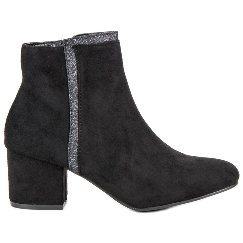 Comer Mustat saappaat korkokengissä