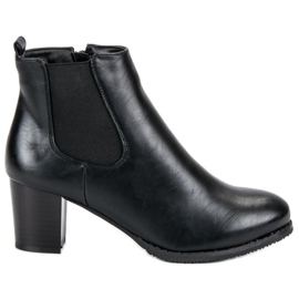 J. Star Jodhpur -saappaat korkokengissä musta