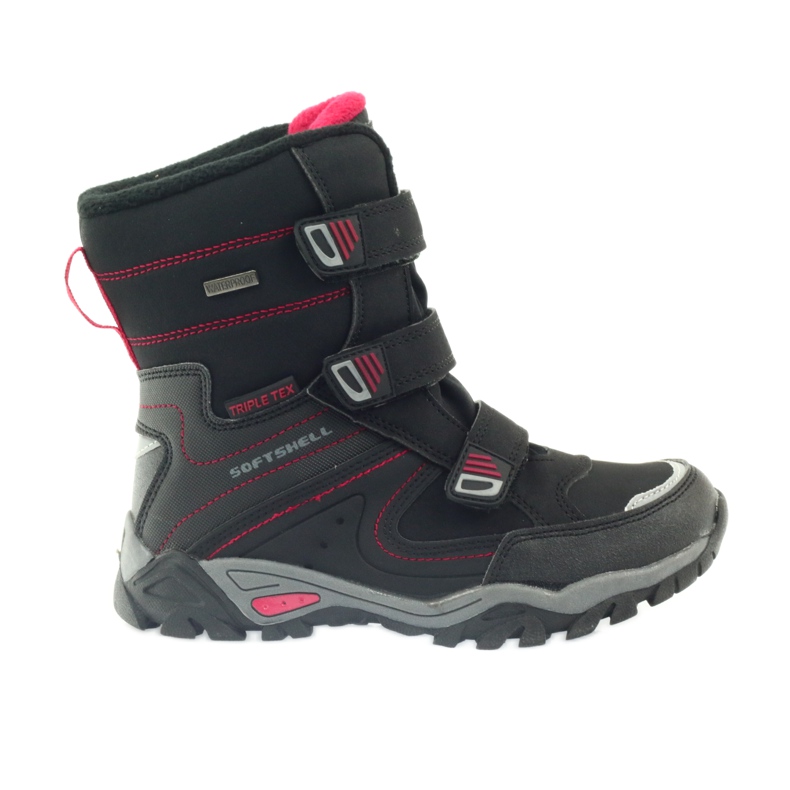 American Club Amerikkalaiset saappaat talvikengät, joiden kalvo on 1809 musta punainen