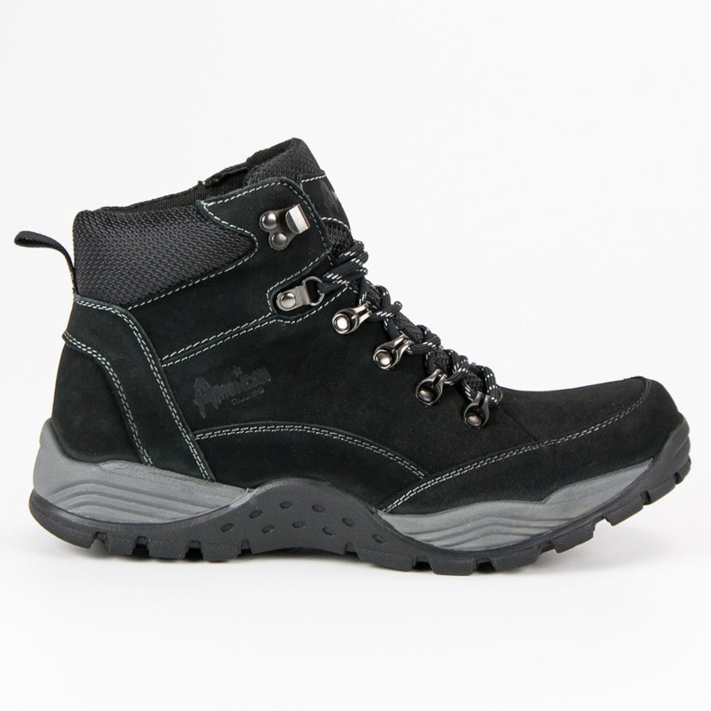 American Club Nahka American Trappers musta