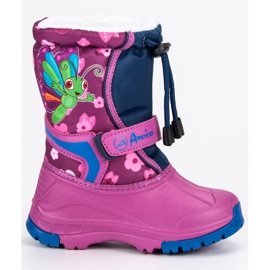American Club Lämmin American Wellies violetti