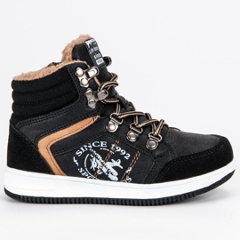 American Club Eristetyt urheilu amerikkalaiset tennarit musta