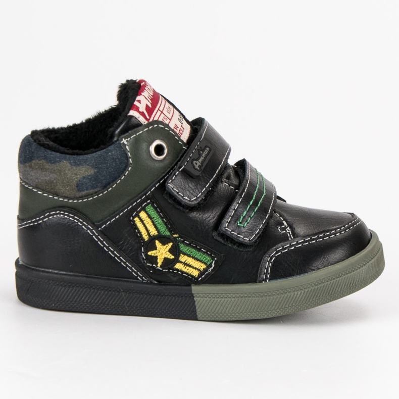 American Club Amerikkalaiset bootees musta