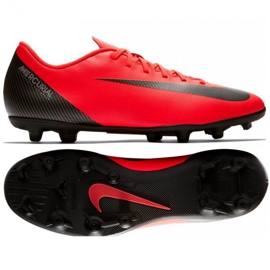 Nike Mercurial Vapor 12 -jalkapallokengät punainen