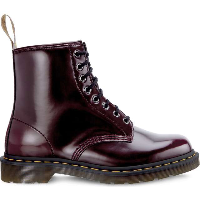 Dr. Martens Vegan 1460 Cherry Red Cambridge -harja punainen