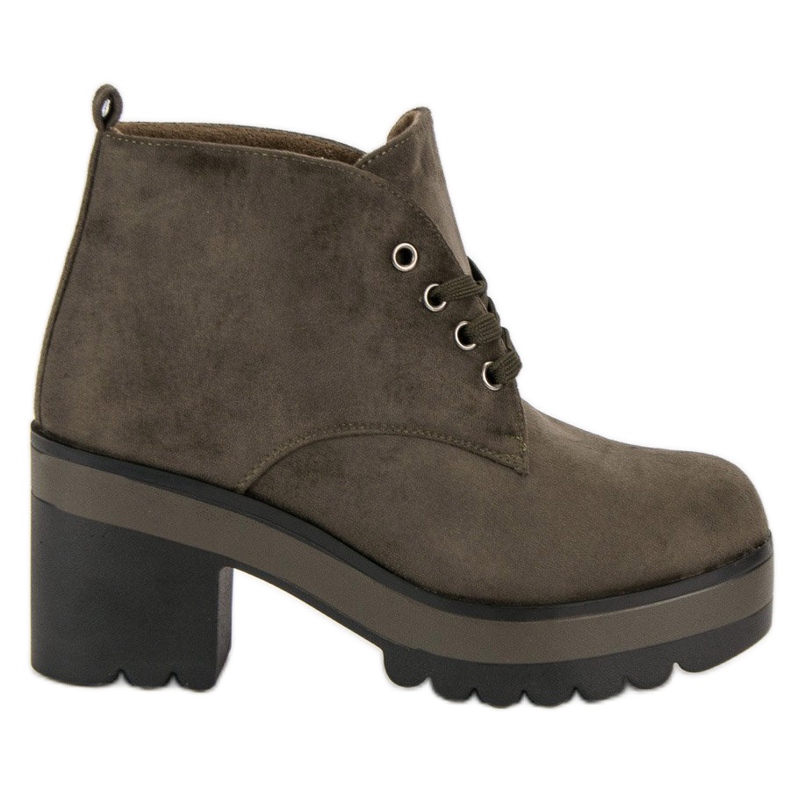 Kevyet korkokengät vihreä