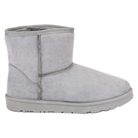 Vices Mokkanahkaiset mukelit harmaa