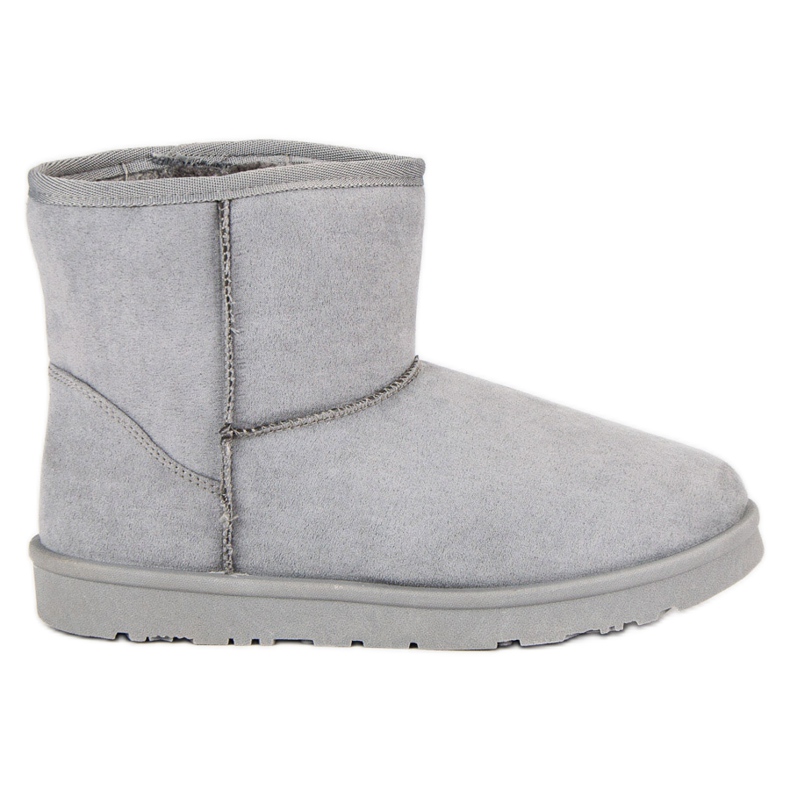 Vices Mokkanahkaiset mukelit harmaa