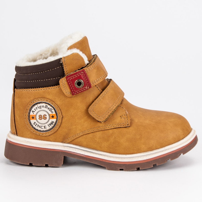 Arrigo Bello Velcro-housut ruskea