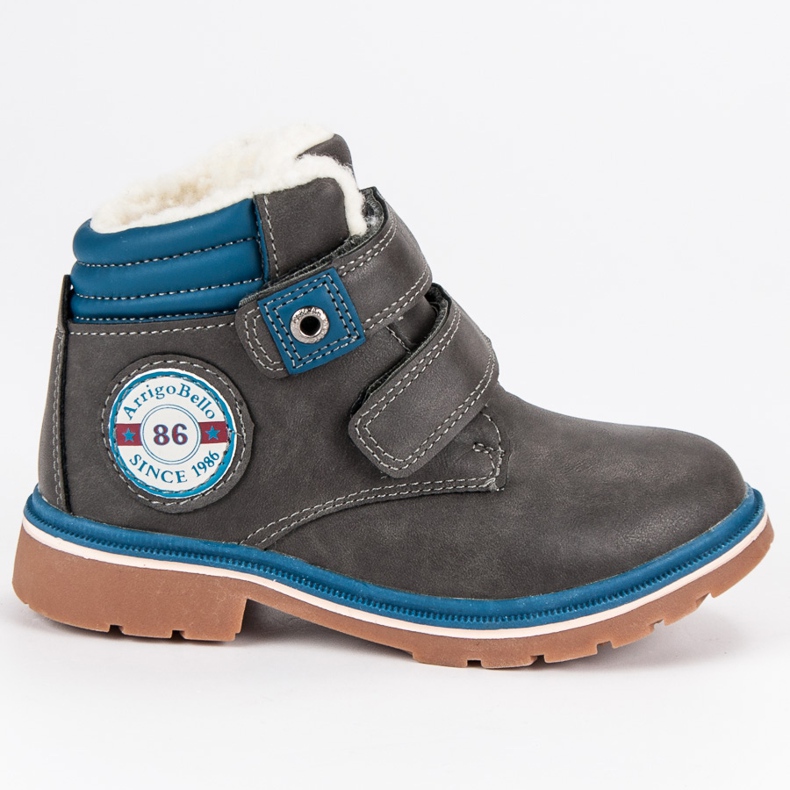 Arrigo Bello Velcro-housut harmaa