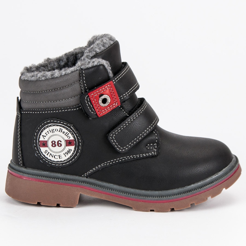 Arrigo Bello Velcro-housut musta