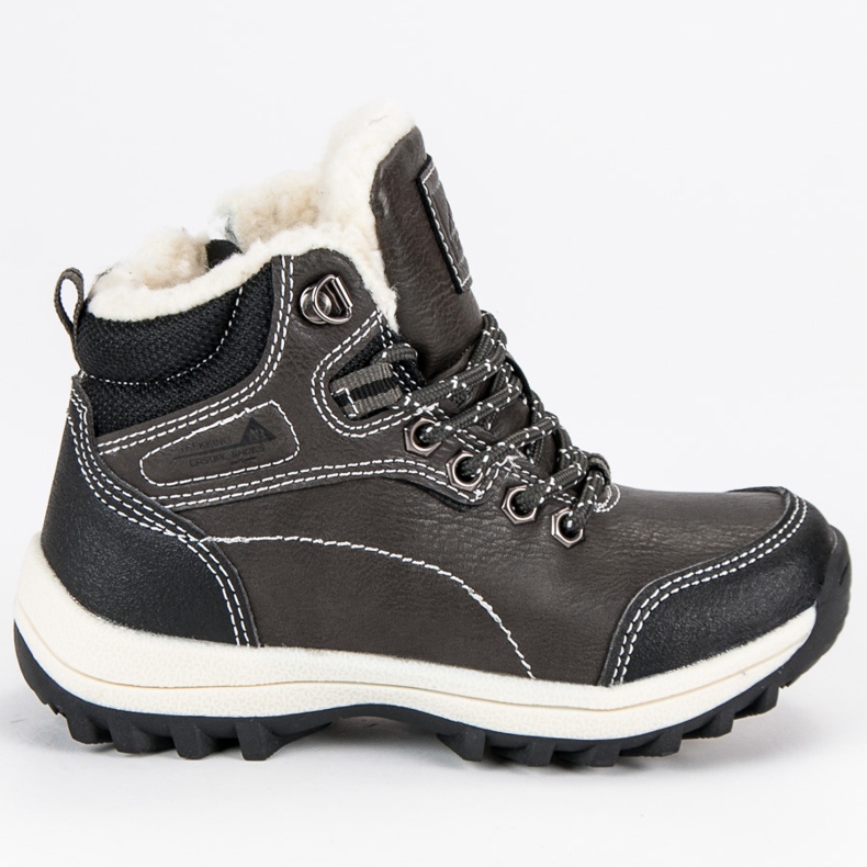 Arrigo Bello Poikien kengät lampaiden kanssa harmaa