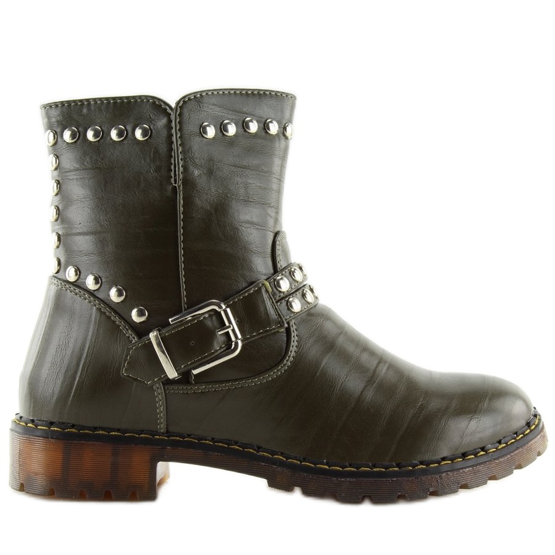 Vihreät armeijan saappaat A-30 Vihreä