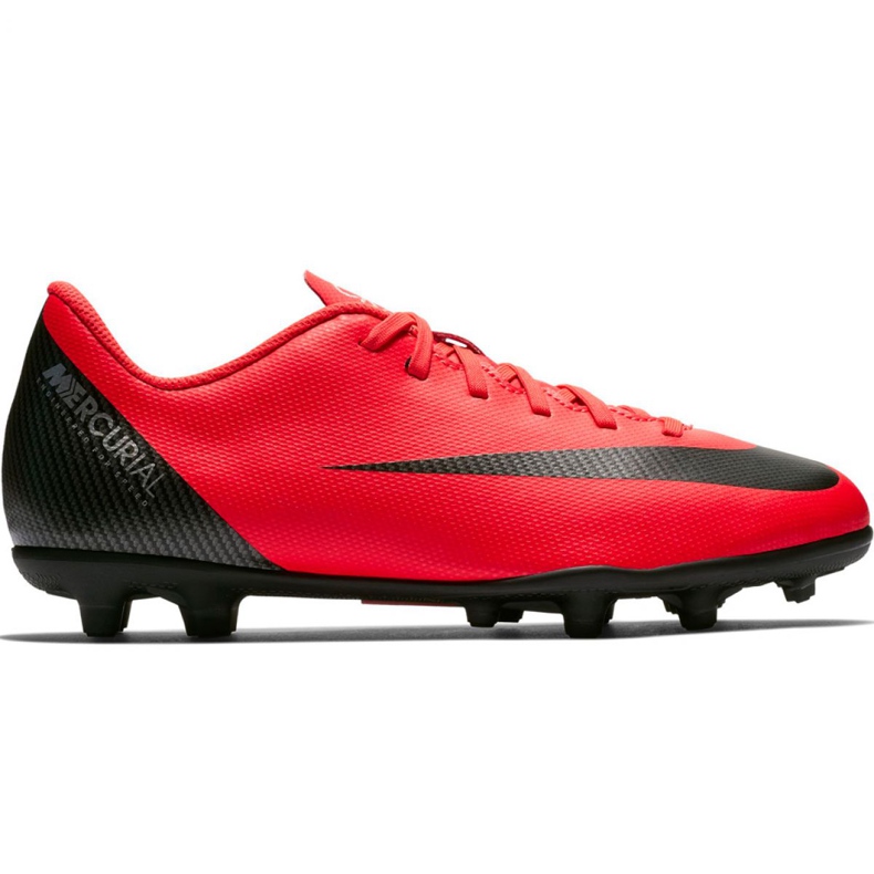 Nike Mercurial Vapor 12 Club Gs CR7 FG / MG Jr AJ3095-600 Jalkapallokengät monivärinen punainen