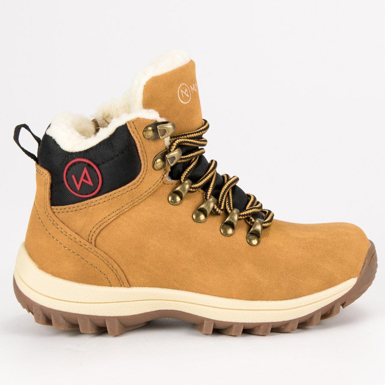 Jalkineet MCKEYLOR-lampaan kanssa keltainen