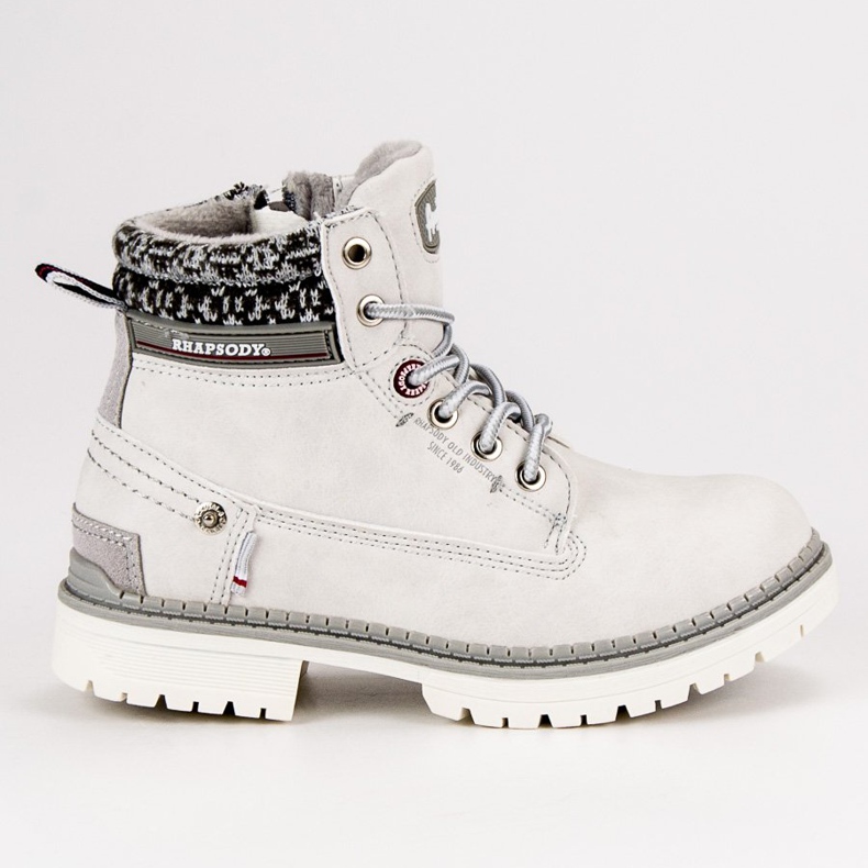 American Club Grey American Trappers harmaa