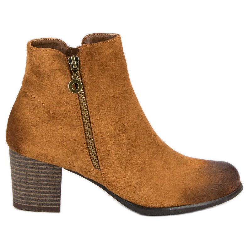 VINCEZA mokkanahkakengät ruskea