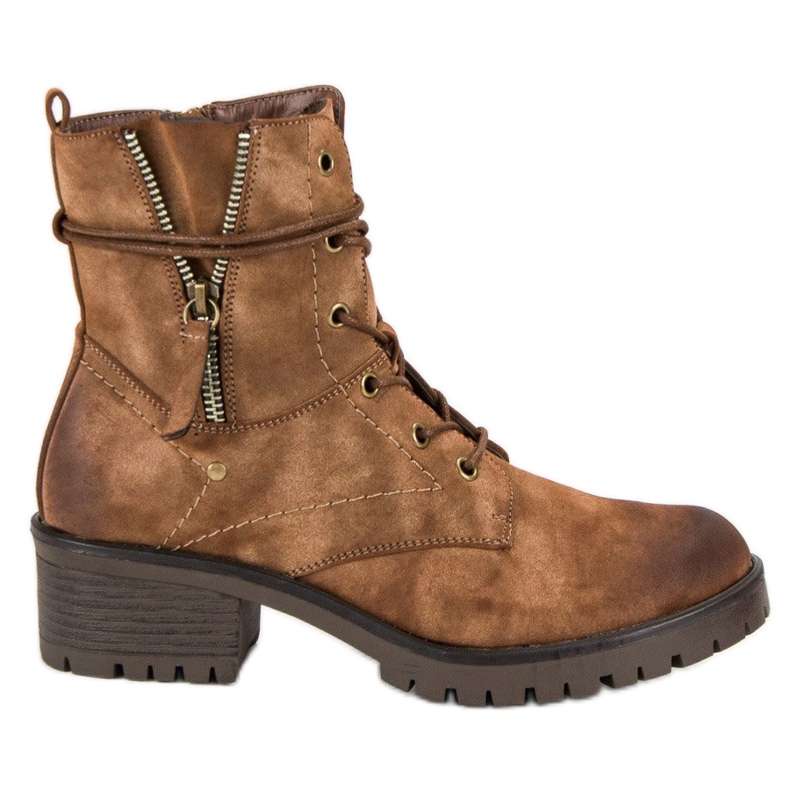 Vinceza VINCEZ -työntekijät ruskea