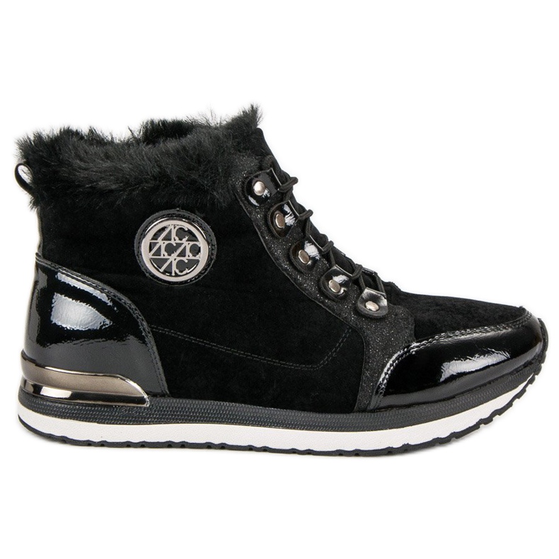 Aclys Muodikkaat sidotut lenkkarit musta