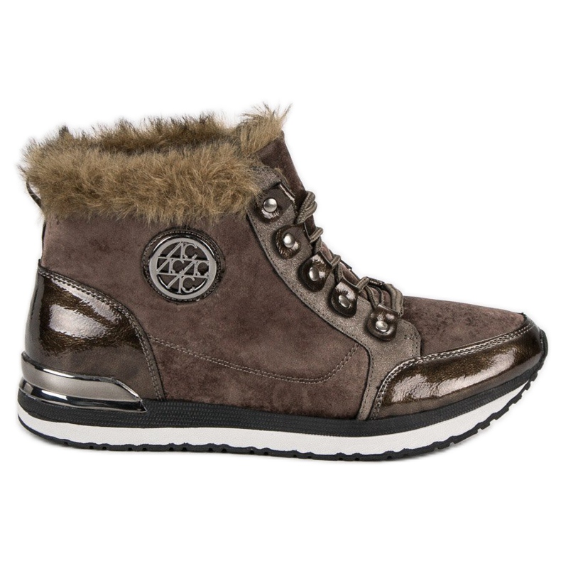 Aclys Muodikkaat sidotut lenkkarit ruskea