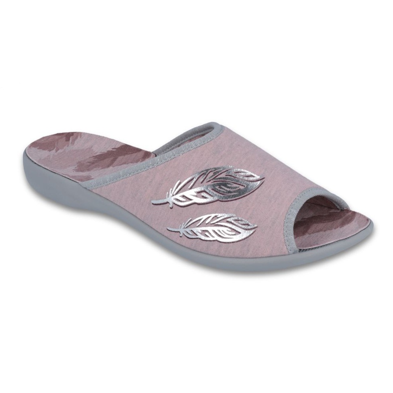 Befado naisten kengät pu 254D098 harmaa vaaleanpunainen