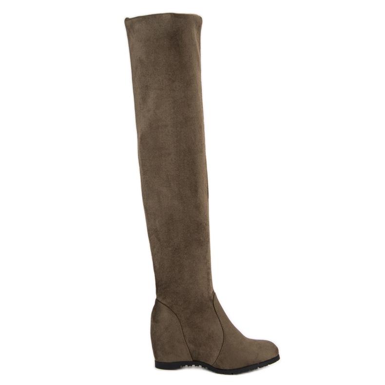 Super Me Korkeat kiilakengät vihreä