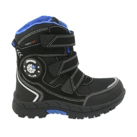 American Club Saappaat, joissa on kalvo American 0926 musta sininen