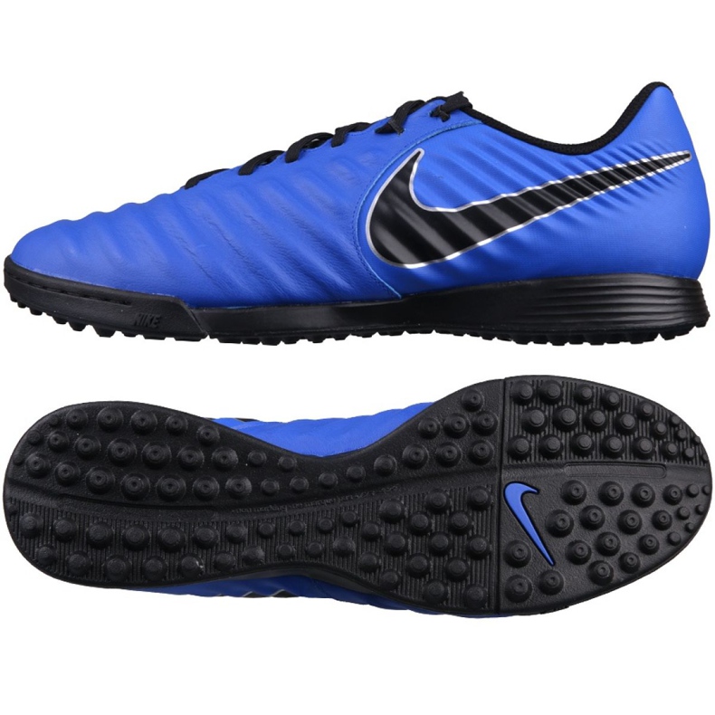 Nike Tiempo LegendX 7 Academy Tf M AH7243-400 jalkapallokengät monivärinen sininen