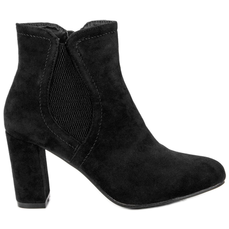 Mokkanahkakengät postissa musta