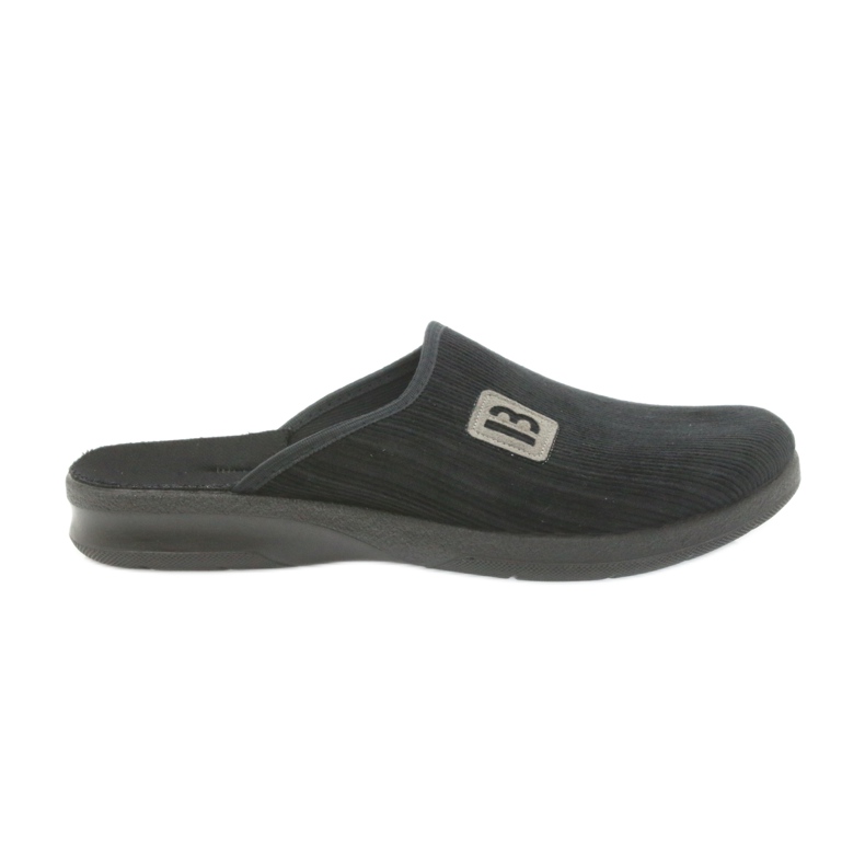 Befado miesten kengät tohvelit 548m015 mustat tossut