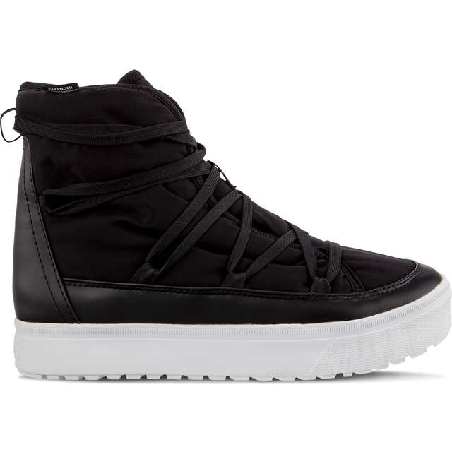 Native Chamonix Jiffy Black Shell Valkoinen musta