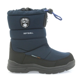 American Club Kengät, joissa on kalvo American 801SB tummansininen musta laivastonsininen