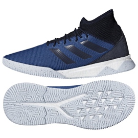 Adidas Predator Tango 18.1 Tr M DB2065 jalkapallokengät monivärinen laivastonsininen