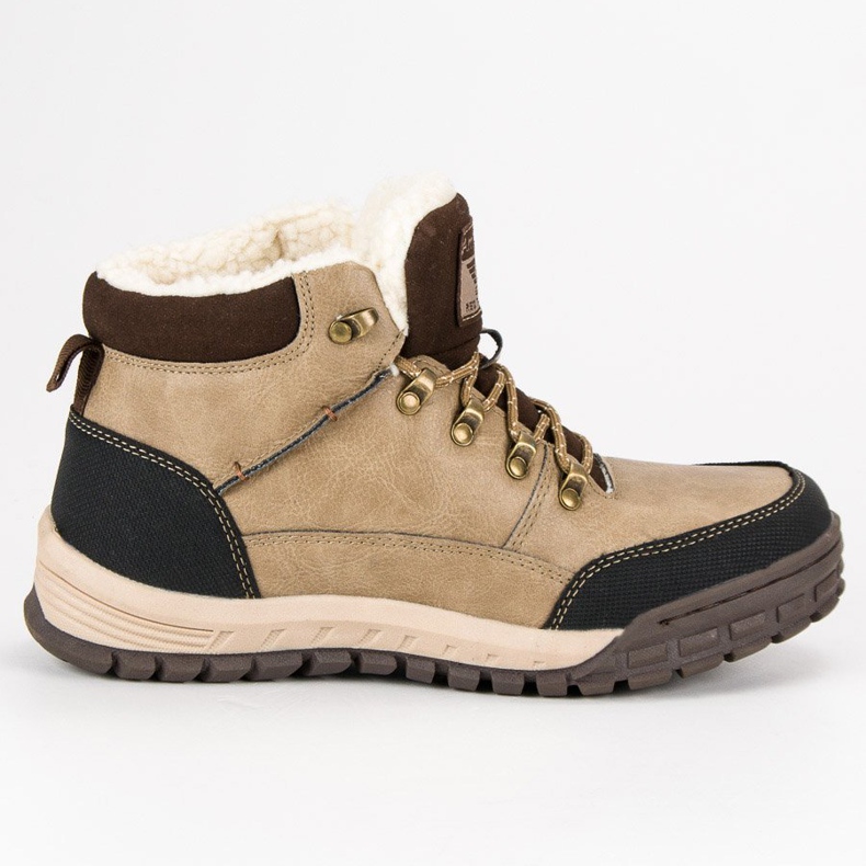 Arrigo Bello Lämmin talvikengät ruskea