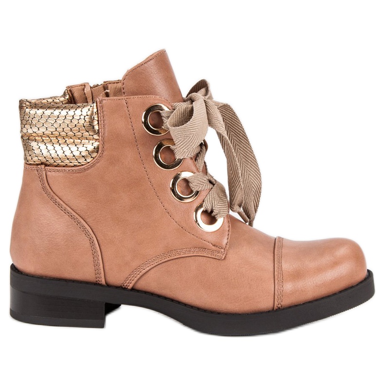 Bestelle Jauhekengät tasaisella kantapäällä vaaleanpunainen