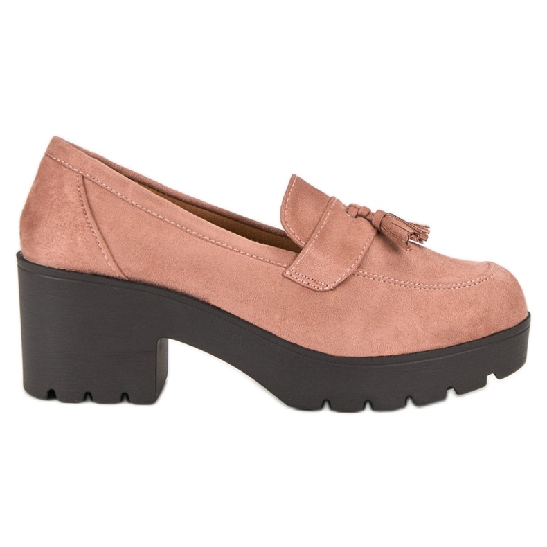 Ch. Creation Tyylikkäät mokkasiinikengät vaaleanpunainen