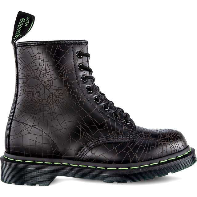 Dr. Martens 1460 Skull Web Black Skull Web Smooth musta