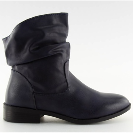 Navy blue naisten saappaat 1127-PA DK.BLUE tummansininen